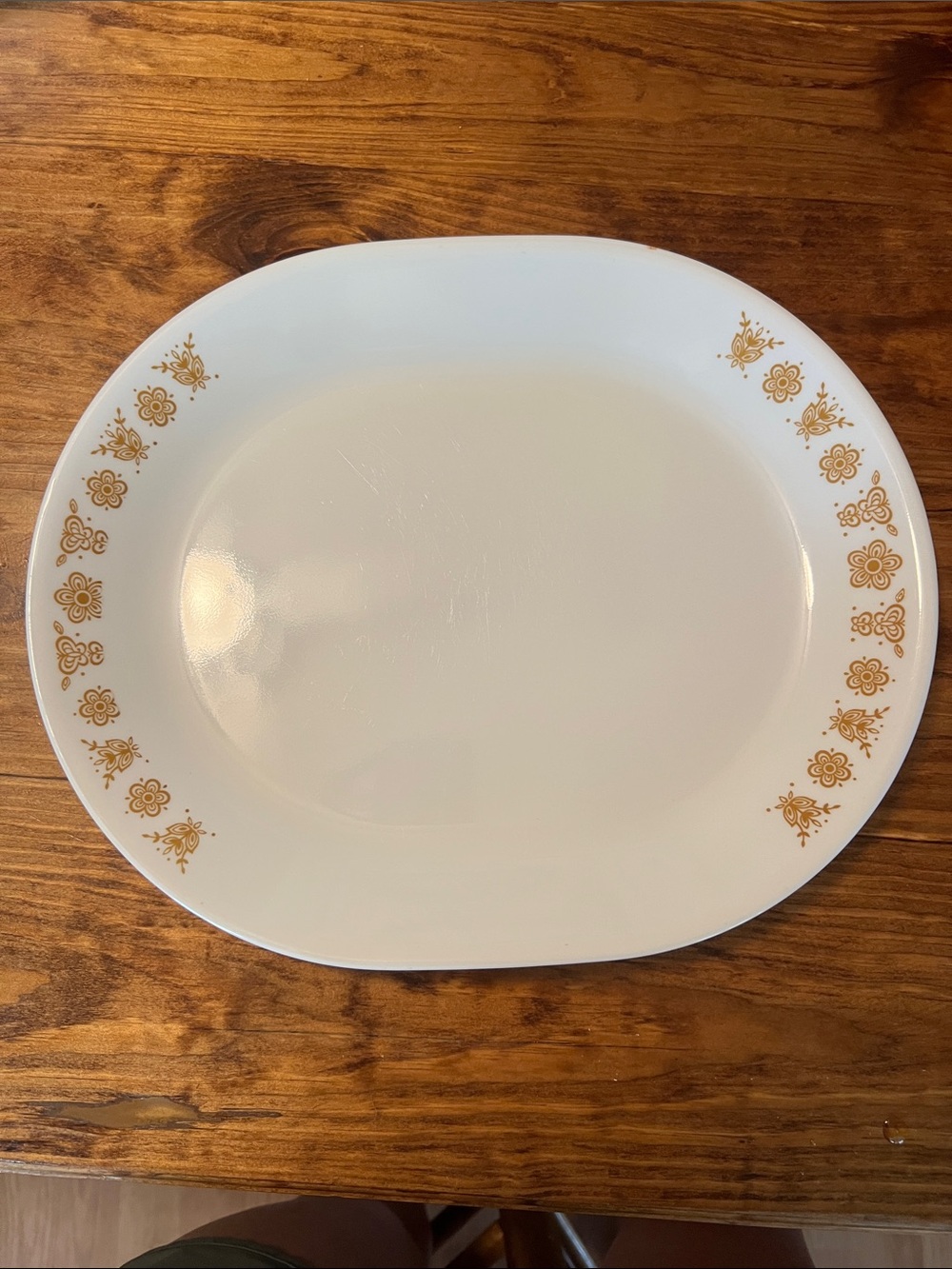 Corelle Butterfly Gold Platter